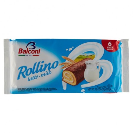 8001585001323 Balconi Rollino Latte 6x37gr