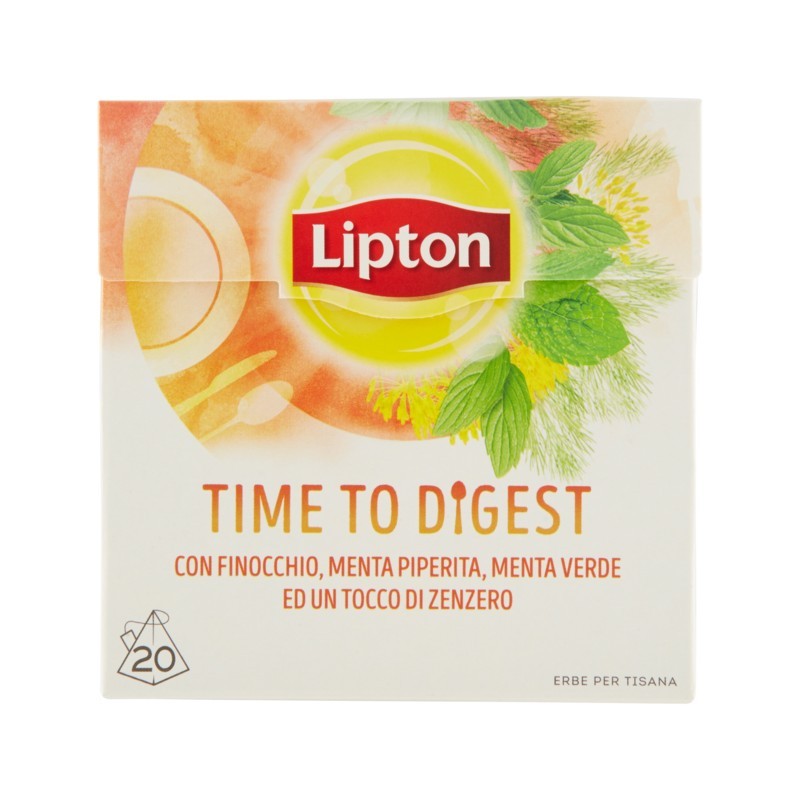 LIPTON TISANA TIME TO DIGEST 20 FILTRI - 30GR