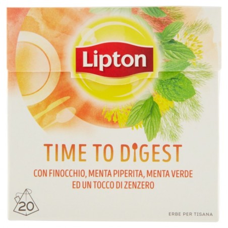 8714100759752 LIPTON TISANA TIME TO DIGEST 20 FILTRI - 30GR