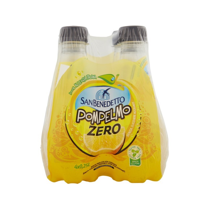 San Benedetto Zero Pompelmo Pet 4x250ml