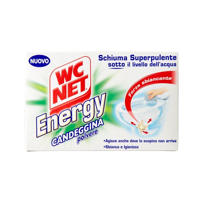 Wc Net Energy Polvere Candeggina 4 Buste 1pz