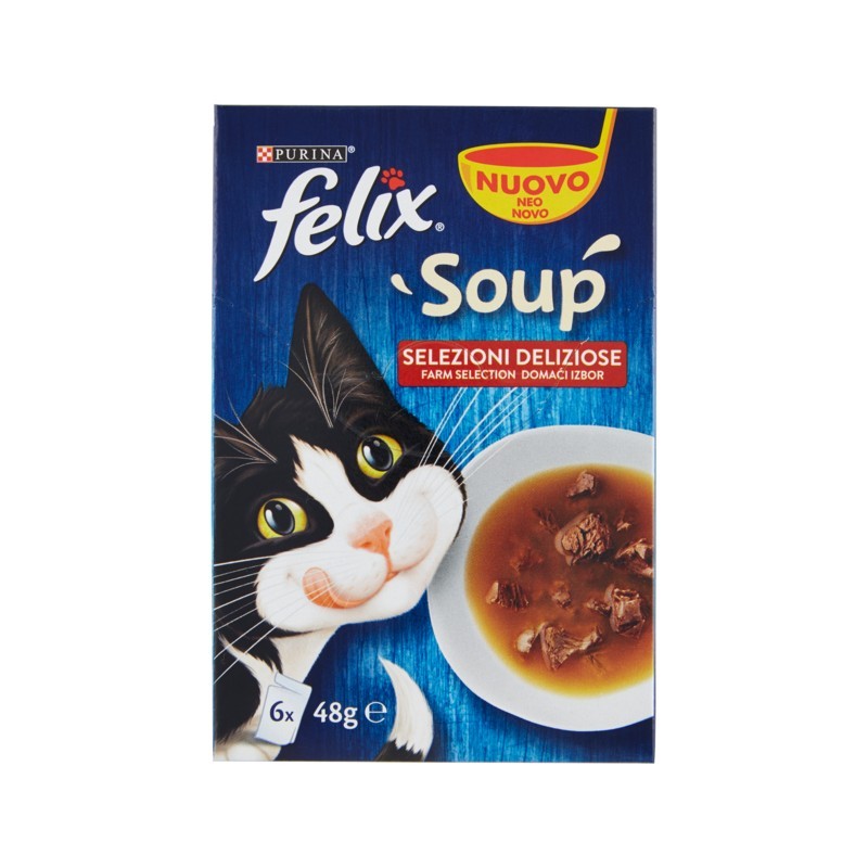 Felix Soup Selezioni Deliziose 6x48gr