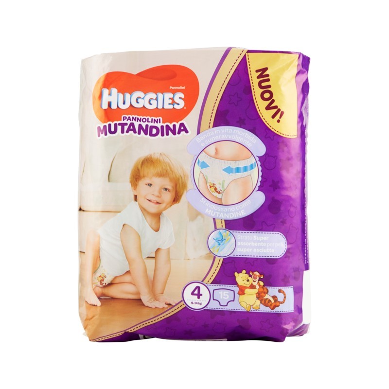 Huggies Mutandine Maxi 15pz