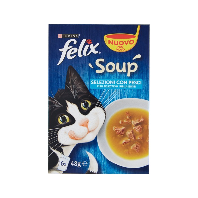 Felix Soup Selezioni Con Pesci 6x48gr