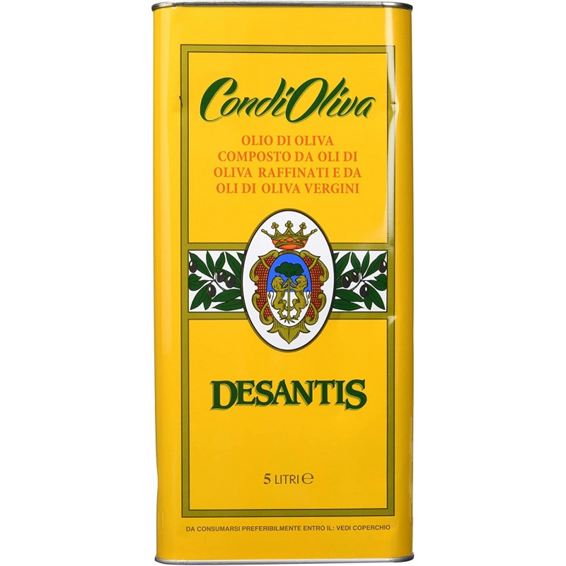 De Santis Olio Di Oliva In Latta 5000ml