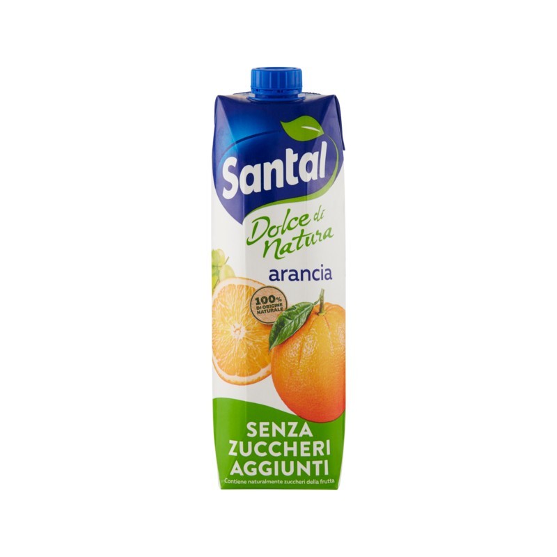 Santal Succo Dolce Di Natura Senza Zuccheri Aggiunti Arancia 1000ml