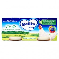 5900852021541 Mellin Omogeneizzato Pollo 2x80gr