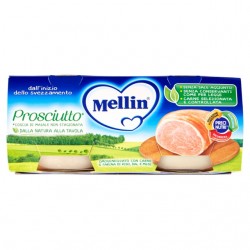 Mellin Omogeneizzato Prosciutto 2x80gr