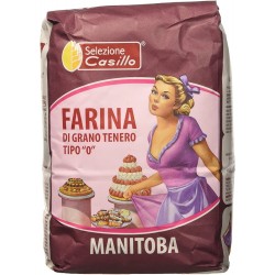 8033971740073 Casillo Farina Di Grano Tenero Tipo "0" Manitoba 1000gr