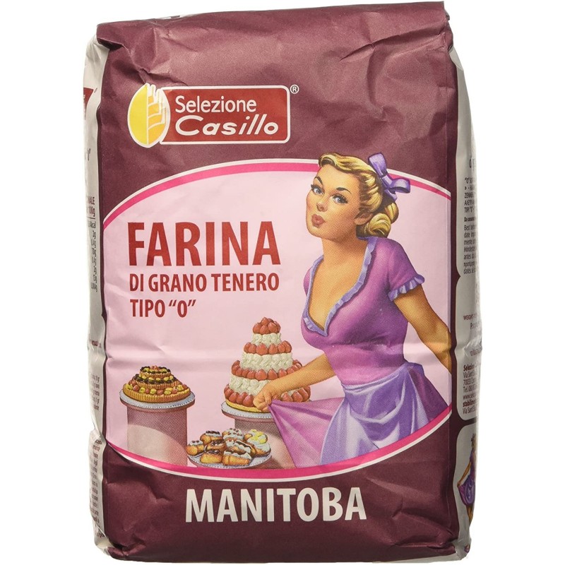 Casillo Farina Di Grano Tenero Tipo "0" Manitoba 1000gr