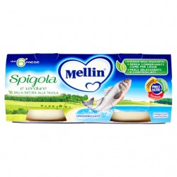 Mellin Omogeneizzato Spigola E Verdure 2x80gr