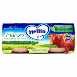 Mellin Omogeneizzato Manzo 2x80gr