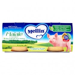 Mellin Omogeneizzato Maiale Con Verdure 2x80gr