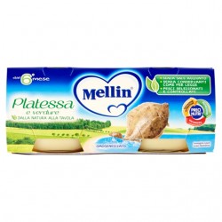 5900852021886 Mellin Omogeneizzato Platessa 2x80gr