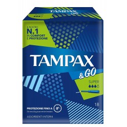 8001841056951 TAMPAX & GO SUPER 18PZ