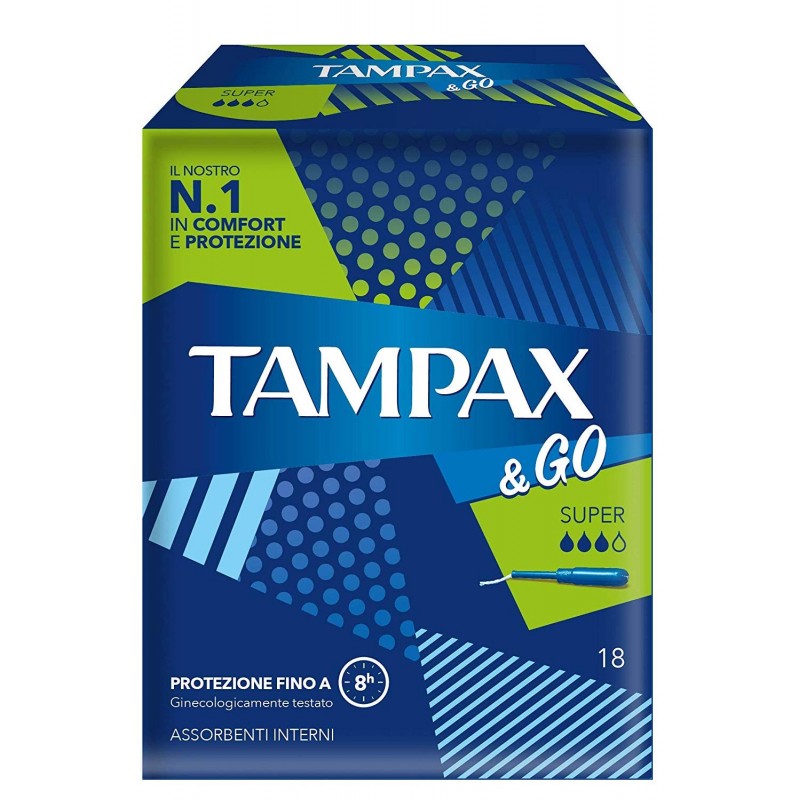 TAMPAX & GO SUPER 18PZ