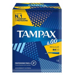 TAMPAX & GO REGULAR 18PZ