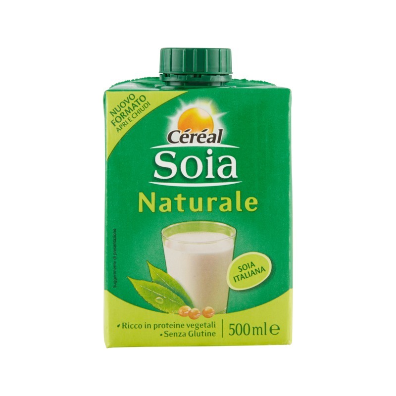 3175681233782 Cereal Soia Drink Naturale 500ml