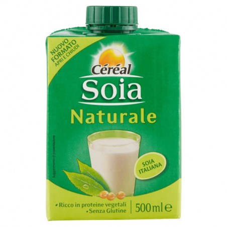 3175681233782 Cereal Soia Drink Naturale 500ml