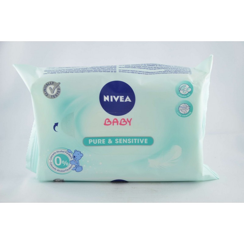 Nivea Baby Salviettine Sensitive 63pz