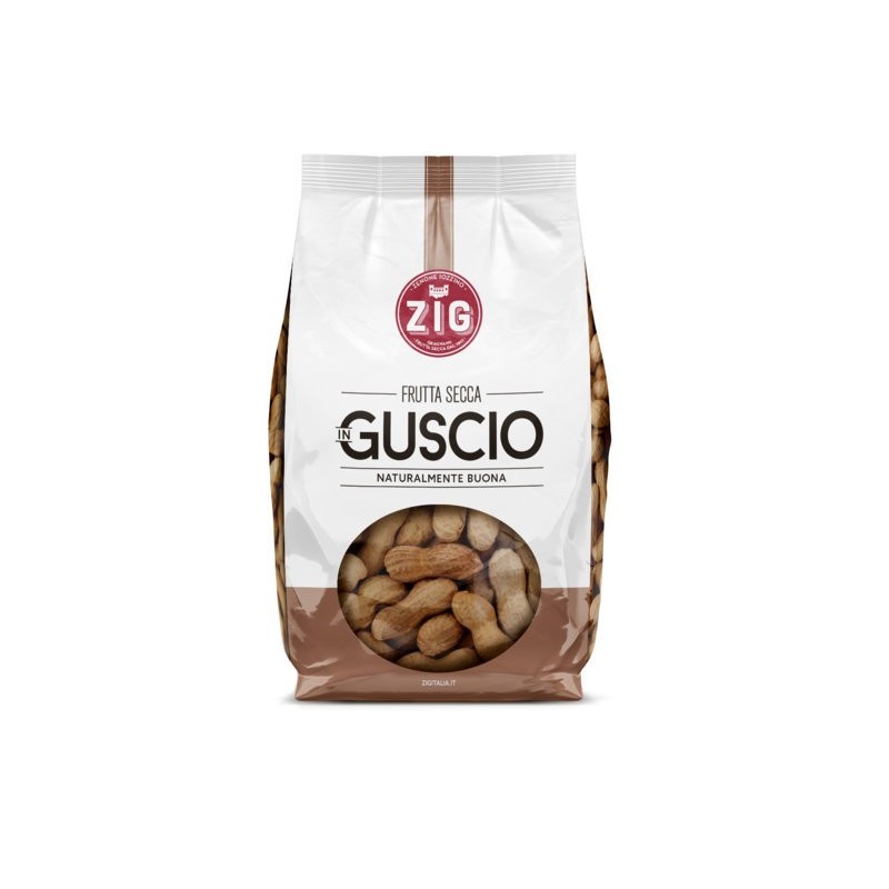 Zig Arachidi In Guscio Tostate 400gr