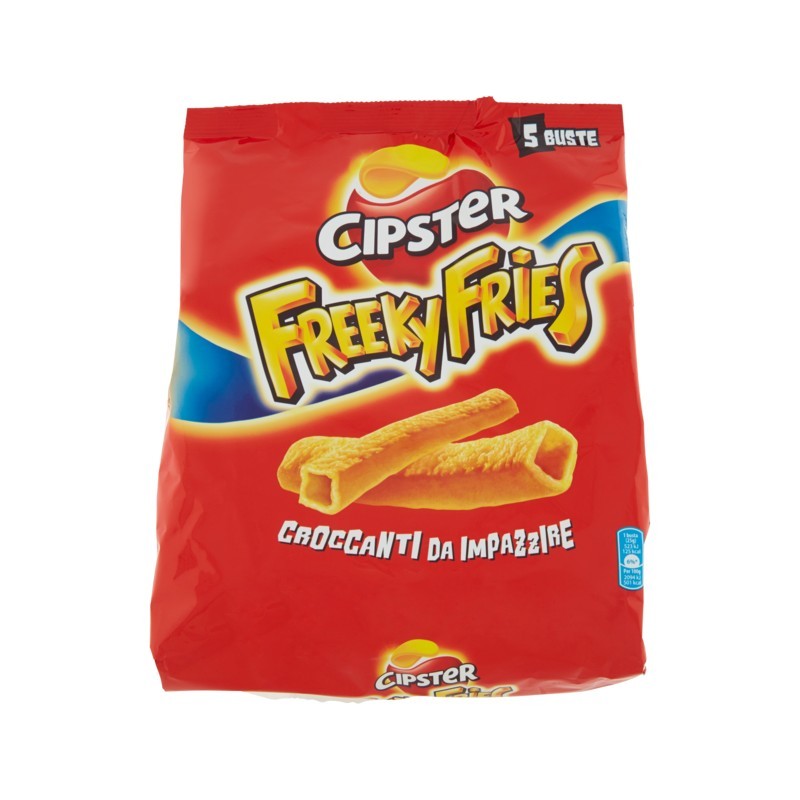 8100090006592 Cipster Freeky Fries Multipack 5x25gr