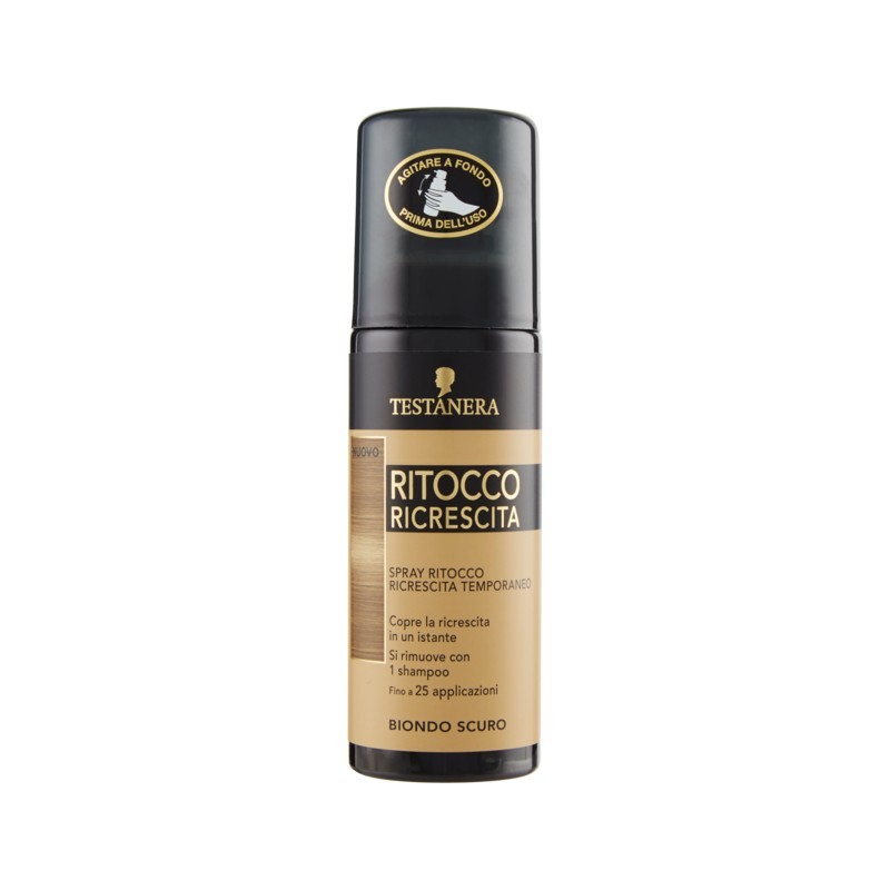 Testanera Ritocco Crescita Biondo Scuro Spray 120ml