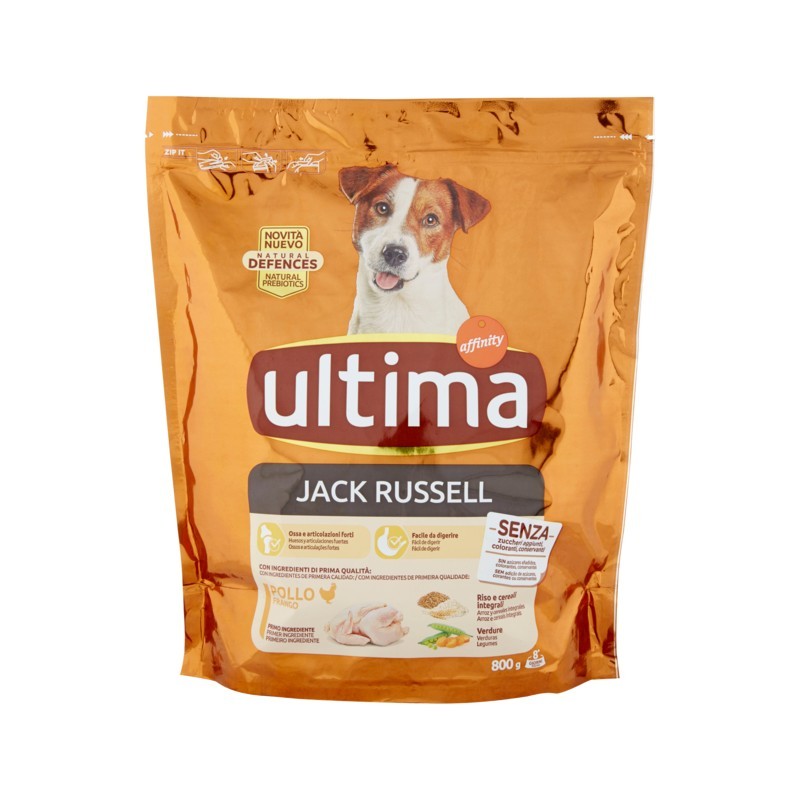 Ultima Dog Crocchette Jack Russell 800gr