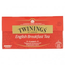 0070177010775 Twining English Breakfast Tea 25x2gr