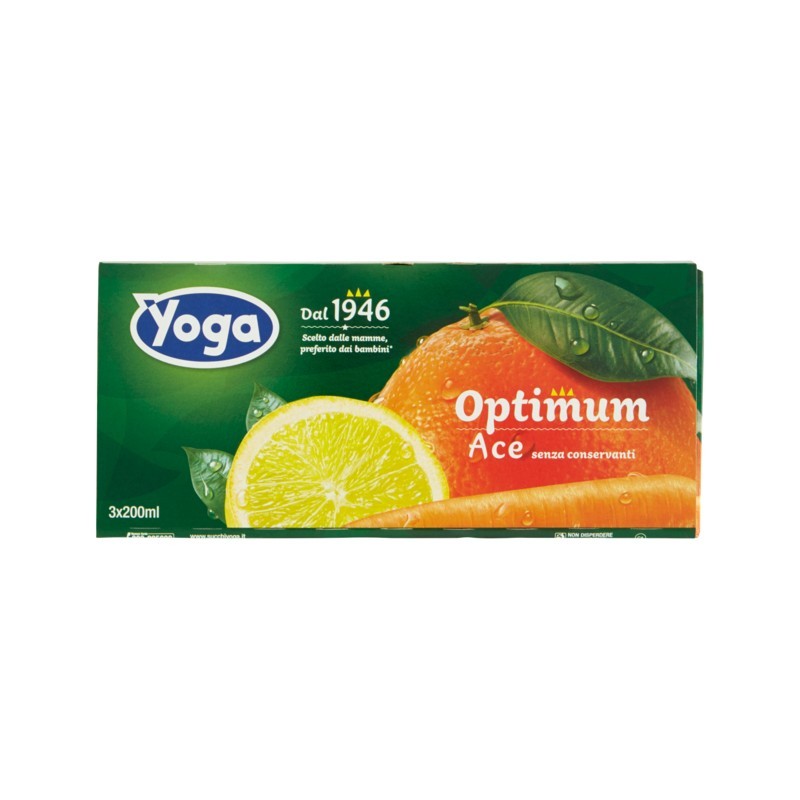 Yoga Optimum Succo Ace 3x200ml