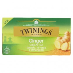 0070177174453 Twining Tea Verde Zenzero 25x2gr