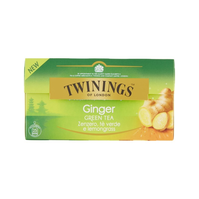 Twining Tea Verde Zenzero 25x2gr