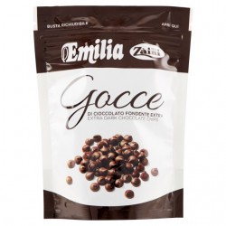 8004735069716 Zaini Emilia Gocce Cioccolato Fondente 200gr