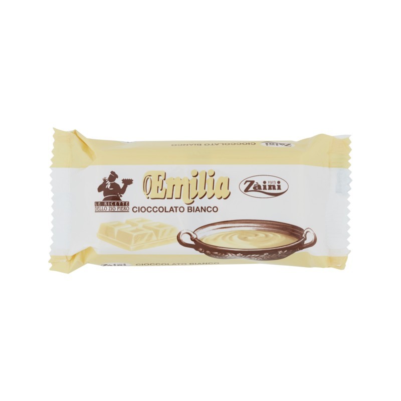 8004735065077 Zaini Emilia Cioccolato Bianco 200gr