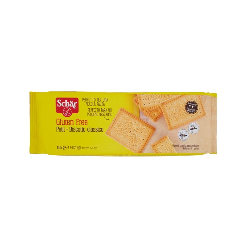 Schar Gluten Free Biscotti Petit 165gr