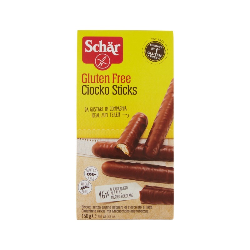 Schar Gluten Free Ciocko Sticks 150gr