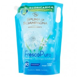 Spuma Di Sciampagna Ammorbidente Eco Ricarica Fresco 60 Misurini 1500ml