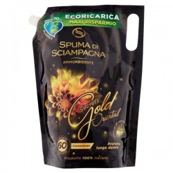 Spuma Di Sciampagna Ammorbidente Eco Ricarica Gold 60 Misurini 1500ml