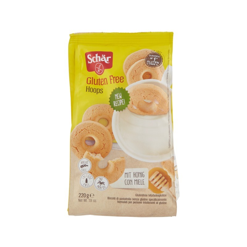 Schar Gluten Free Frollini Hoops 220gr