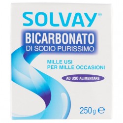 8026048000026 Solvay Bicarbonato Di Sodio Purissimo 250gr