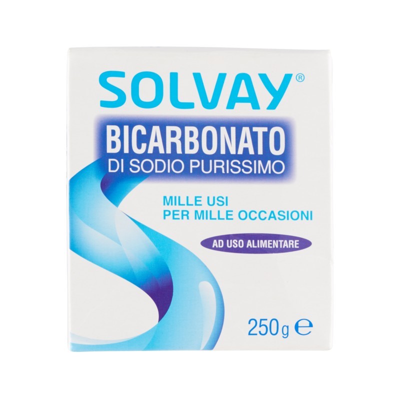 8026048000026 Solvay Bicarbonato Di Sodio Purissimo 250gr