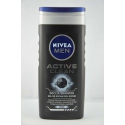 Nivea Doccia Shampoo Men Active Clean 250ml