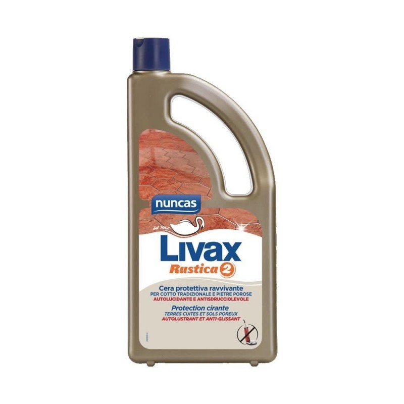 Nuncas Livax Rustica 2 Cera Protettiva Ravvivante Cotto 1000ml