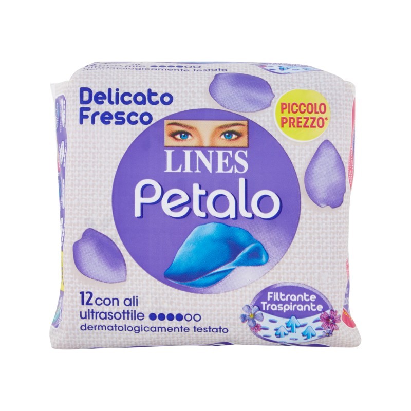 Lines Petalo Blu Ultra Con Ali 12pz