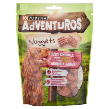 7613034998040 Purina Adventuros Nuggets Cinghiale 90gr