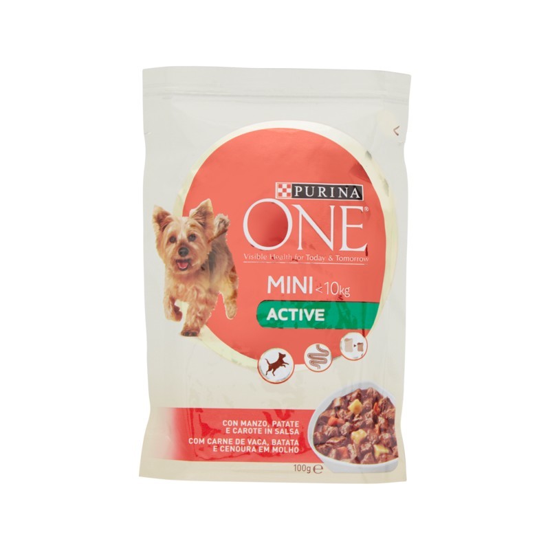 Purina One My Dog Is Active Bocconi 100gr