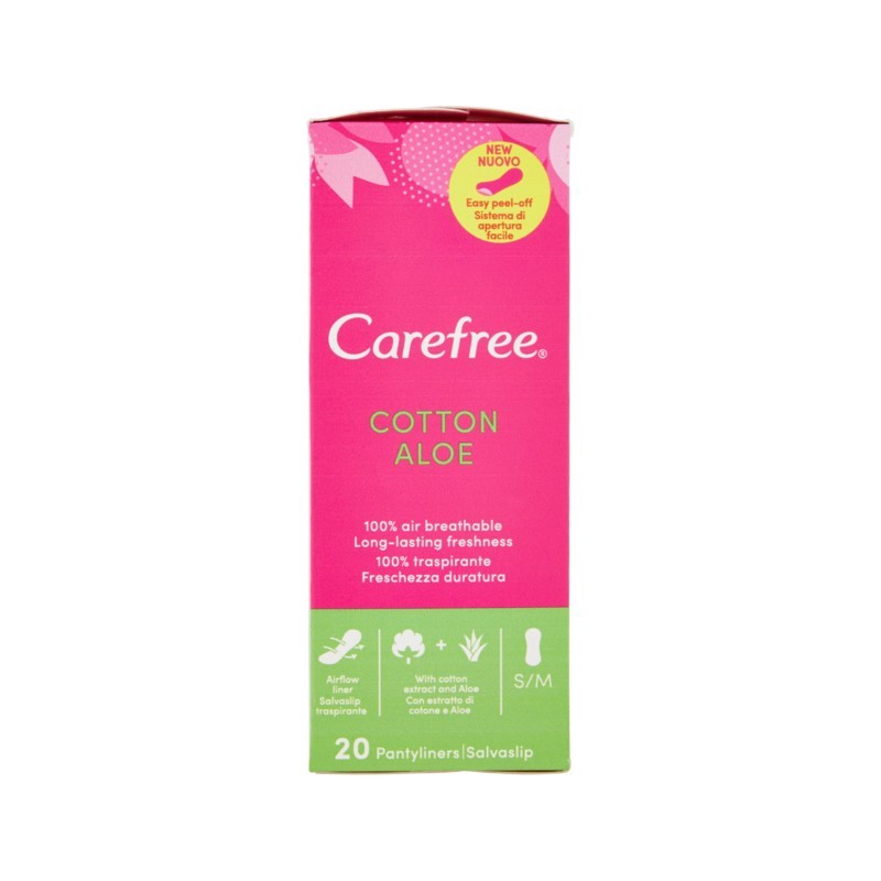 Carefree Aloe Disteso 20pz