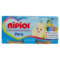 Nipiol Omogeneizzato Pera 2x80gr