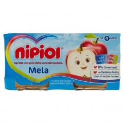 Nipiol Omogeneizzato Mela 2x80gr