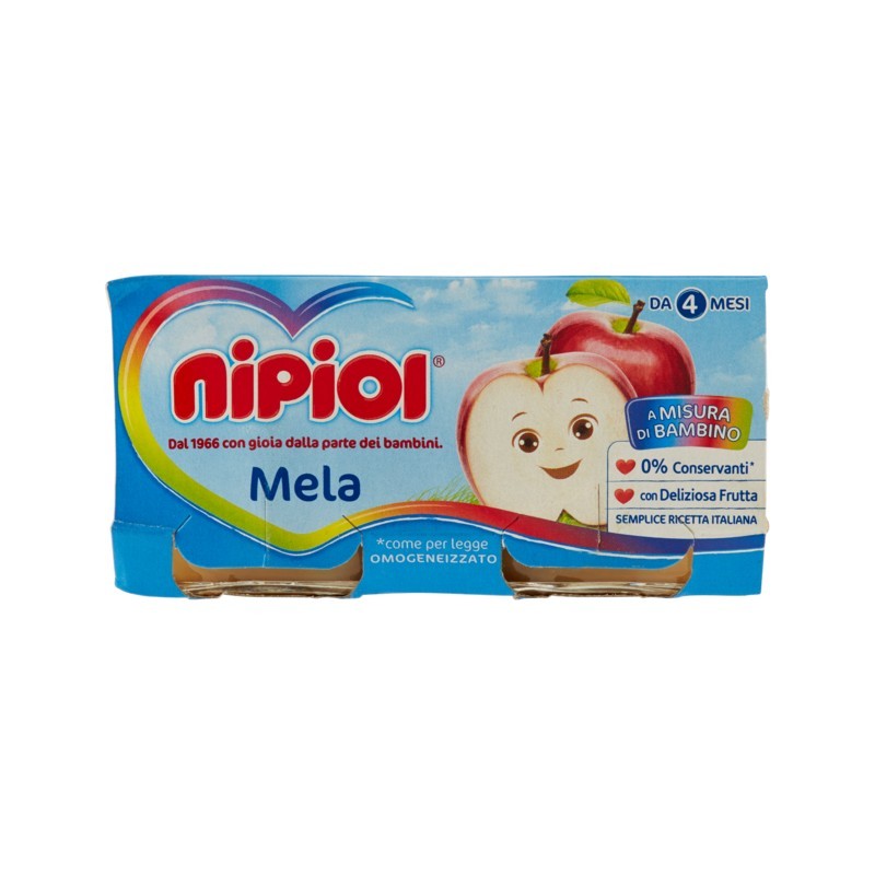 Nipiol Omogeneizzato Mela 2x80gr